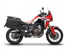 Kompletná sada bočných čiernych hliníkových kufrov SHAD TERRA BLACK , 36/47 l litrov, vrátane montáž SHAD HONDA CRF 1000 Africa Twin