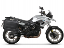 Kompletná sada bočných čiernych hliníkových kufrov SHAD TERRA BLACK , 36/47 l litrov, vrátane montáž SHAD BMW F 650 GS/ F 700 GS/ F 800 GS