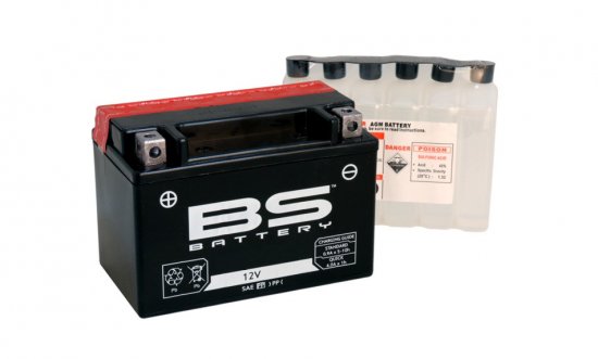 Bezúdržbový motocyklový akumulátor BS-BATTERY BTX20A-BS